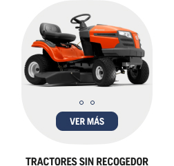 Tractores sin recogedor