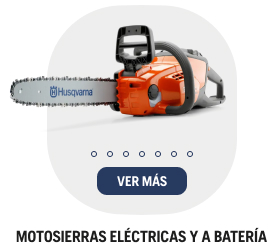 Motosierra eléctrica y a batería