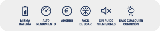 Iconos footer